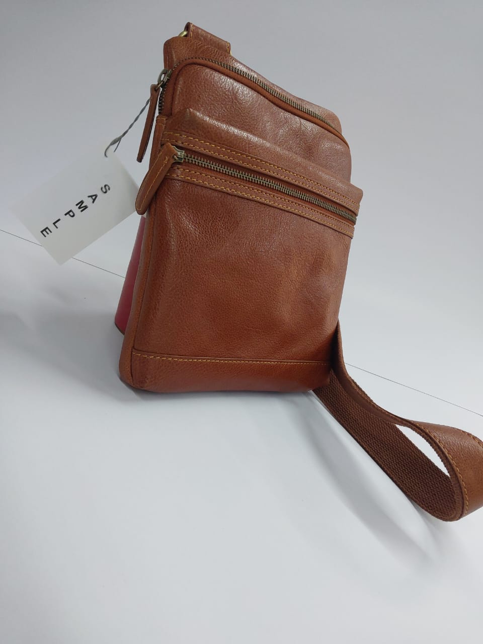 Leather Messenger Bag